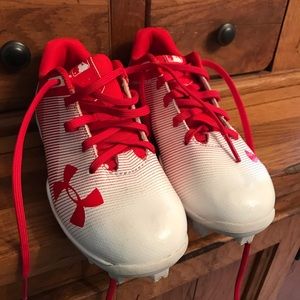 (Under Armour, sz 13) Kids Baseball Cleats ⚾️